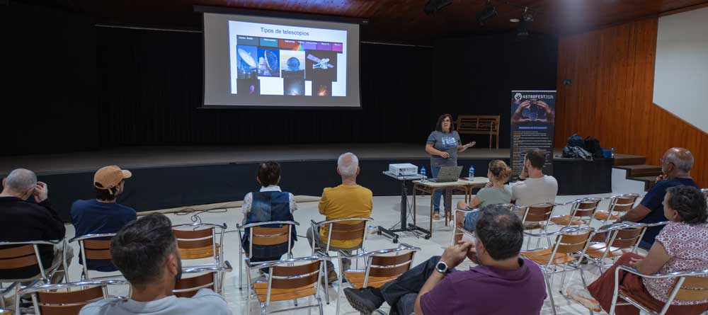 Taller de Manejo de Telescopios en Puntallana