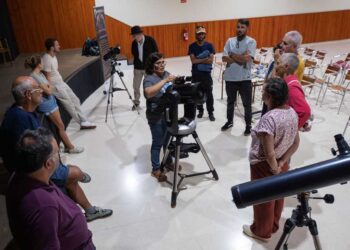 Taller de Manejo de Telescopios en Puntallana